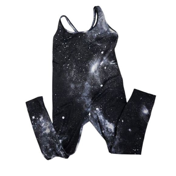 BLACKMILK galaxy space mono heroine crossback jumpsuit RARE XL - Picture 3 of 10